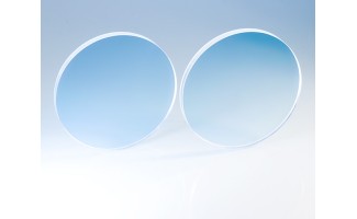 Dia 25.4mm, Thk 2.0mm, Uncoated, C-cut, Flatness λ/4, SQ 40/20 S/D Sapphire Window